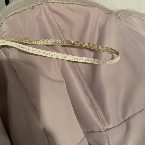 Jenny Yoo Annabelle Convertible Bridesmaid Dress Sz 10-12 (altered) - Picture 11 of 11